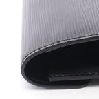 Louis Vuitton Clutch Pochette Series Dragonne Epi Noir Leather — view 7