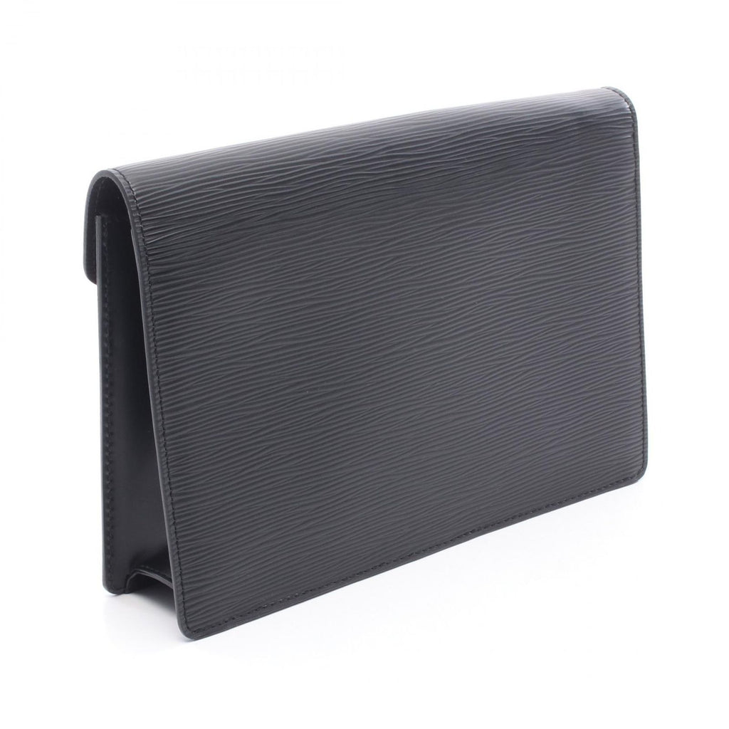 Louis Vuitton Clutch Pochette Series Dragonne Epi Noir Leather — view 2