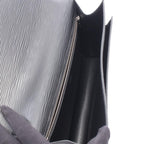 Louis Vuitton Clutch Pochette Series Dragonne Epi Noir Leather — view 3