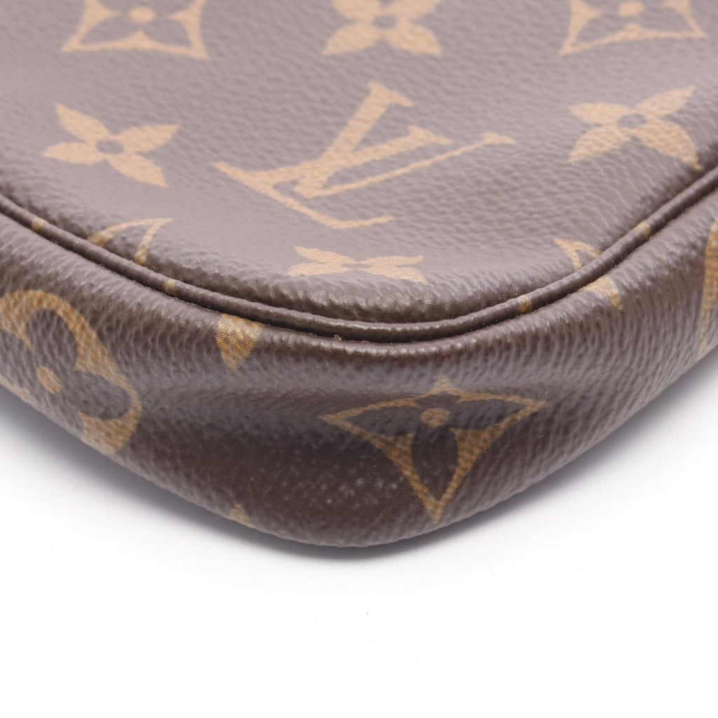 Louis Vuitton Handbag Mini Pochette Accessoire Monogram Canvas Leather — view 7