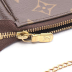 Louis Vuitton Handbag Mini Pochette Accessoire Monogram Canvas Leather — view 6