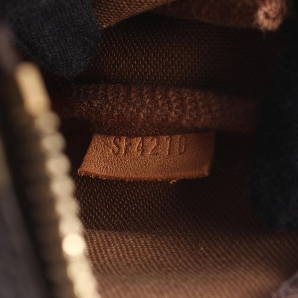 Louis Vuitton Handbag Mini Pochette Accessoire Monogram Canvas Leather — view 5