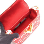 Louis Vuitton Shoulder Bag Twist Maltage Red Leather — view 3