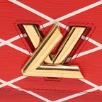 Louis Vuitton Shoulder Bag Twist Maltage Red Leather — view 9