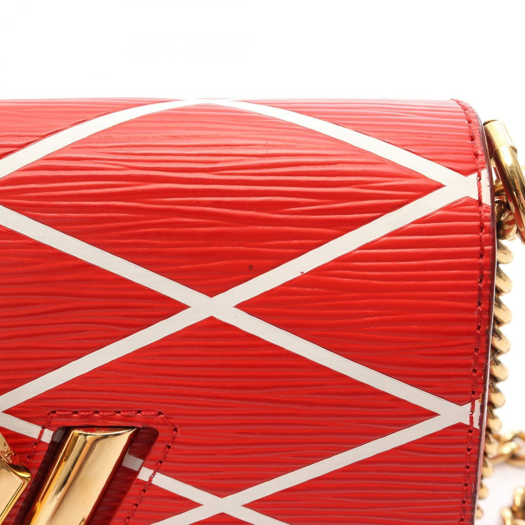 Louis Vuitton Shoulder Bag Twist Maltage Red Leather — view 7