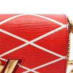 Louis Vuitton Shoulder Bag Twist Maltage Red Leather — view 7