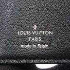 Louis Vuitton Trifold Wallet Portefeuille Lock Mini Noir Leather — view 5