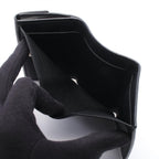 Louis Vuitton Trifold Wallet Portefeuille Lock Mini Noir Leather — view 6