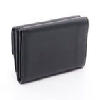 Louis Vuitton Trifold Wallet Portefeuille Lock Mini Noir Leather — view 2