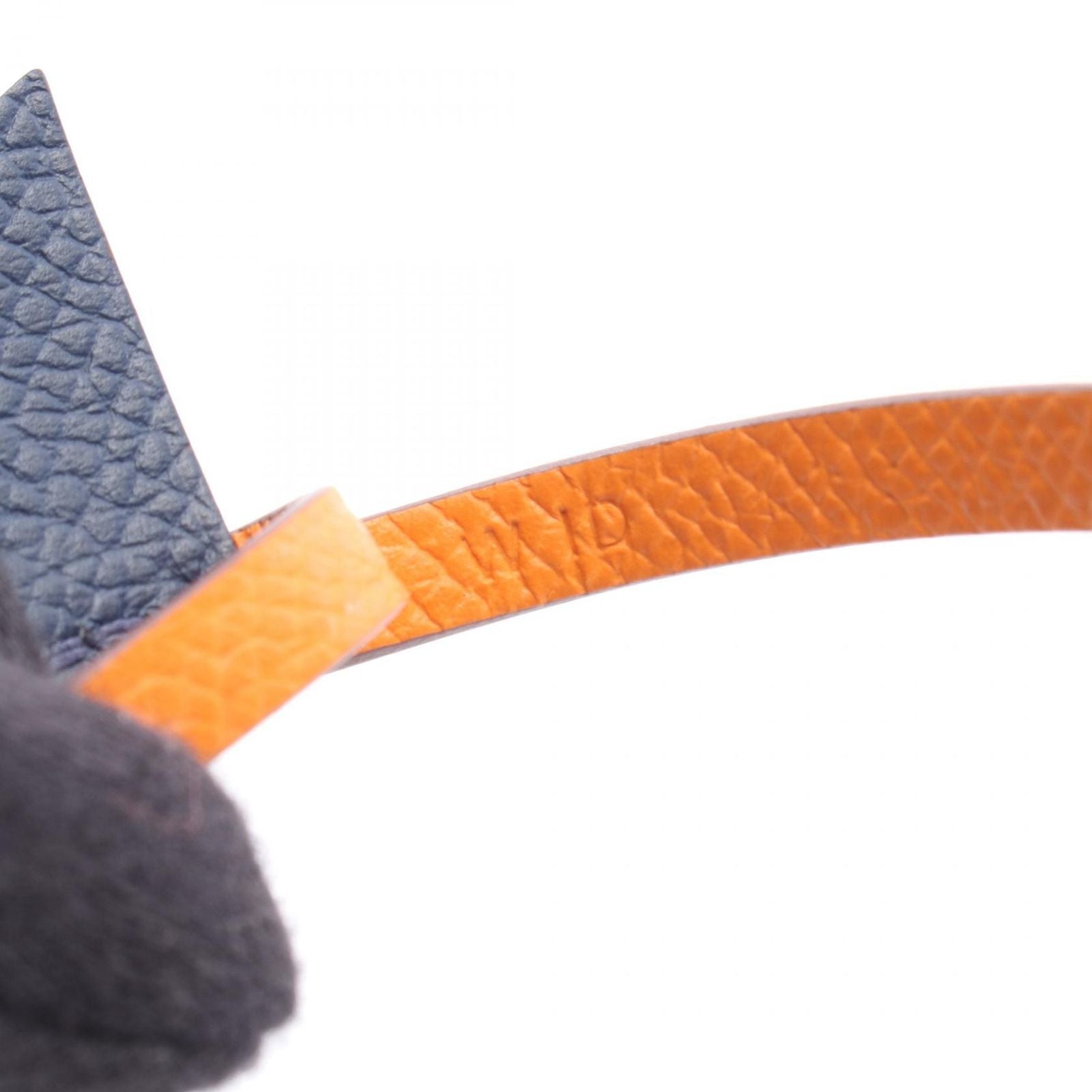Hermes Charm Sail 24 Nata Lime Blue Navy Fauve Orange Forbe 24 Keychain — view 4