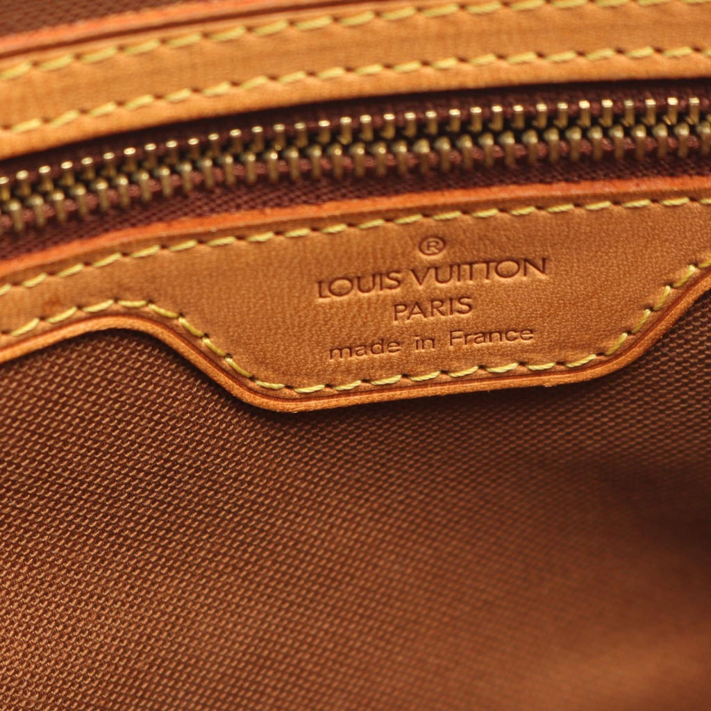Louis Vuitton Shoulder Bag Cabas Piano Canvas Leather — view 4