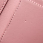 Dior Trifold Wallet Caro Smoki Pink Leather — view 6
