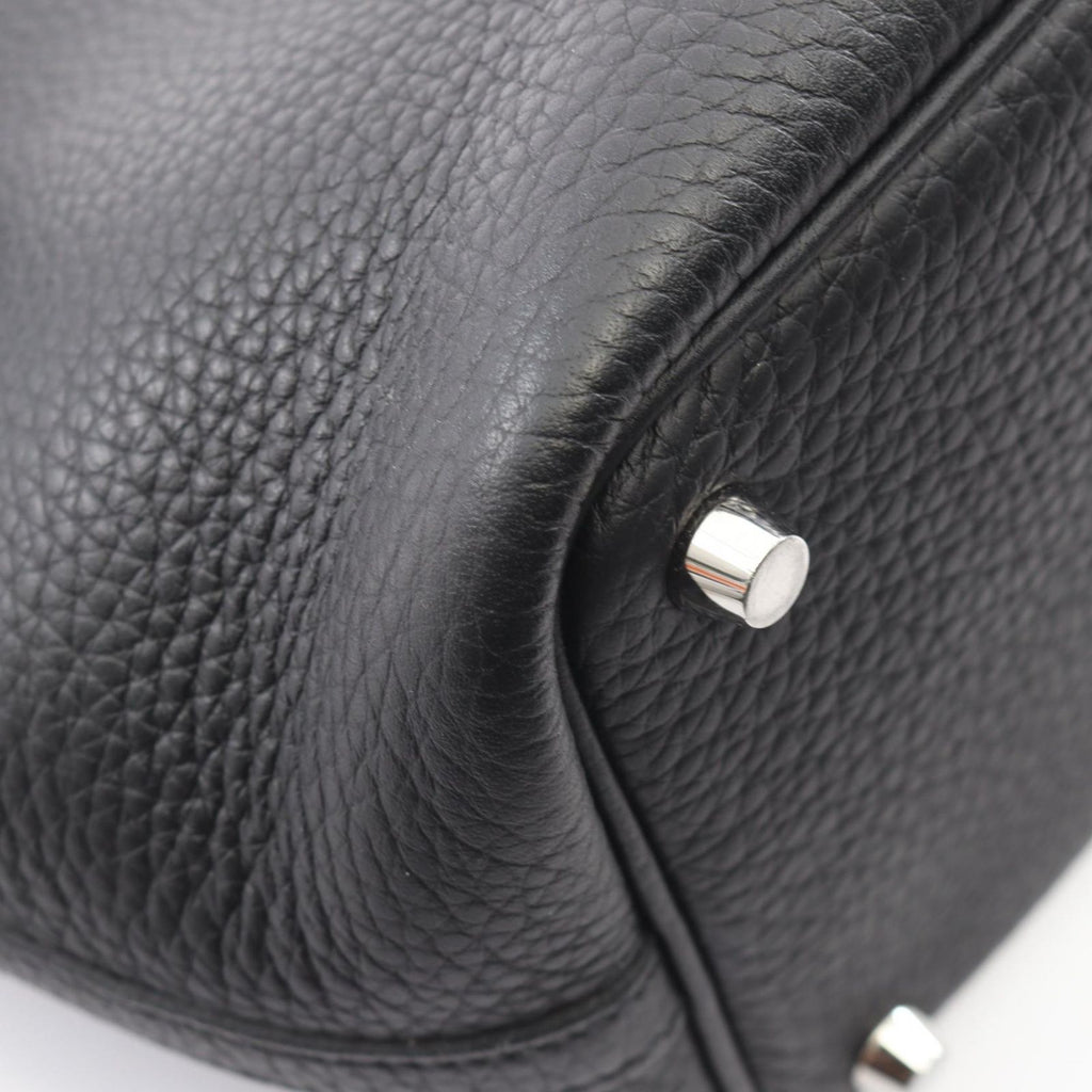 Hermes Handbag Picotin Lock PM Black Leather — view 6