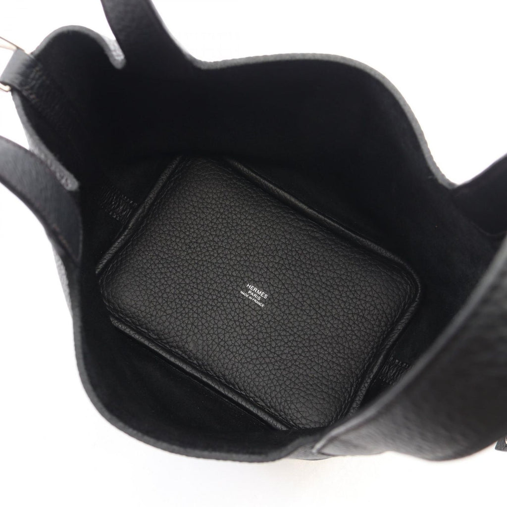 Hermes Handbag Picotin Lock PM Black Leather — view 3