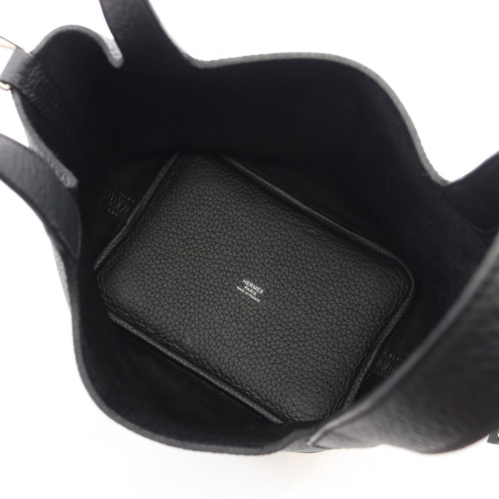 Hermes Handbag Picotin Lock PM Black Leather — view 3
