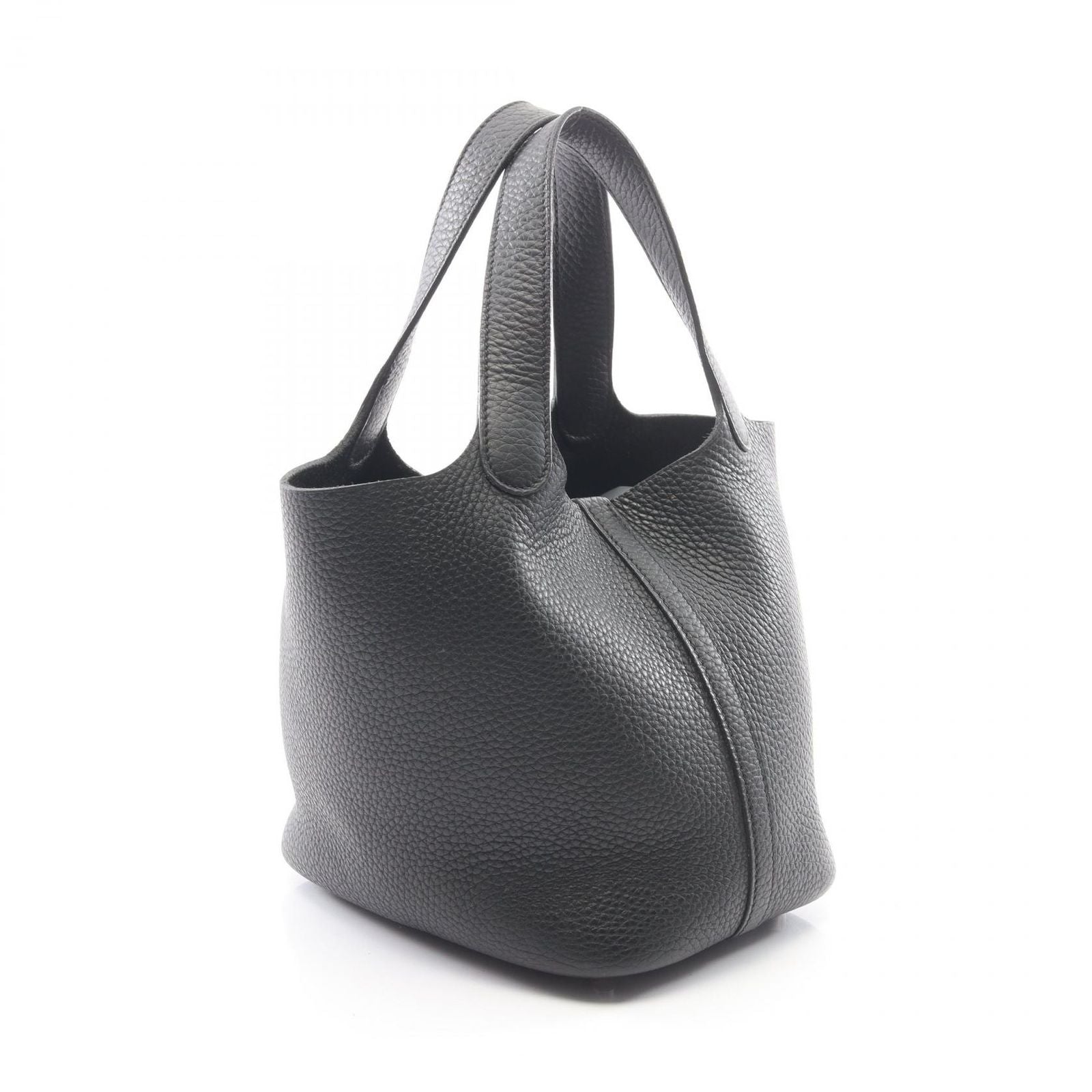 Hermes Handbag Picotin Lock PM Black Leather — view 2