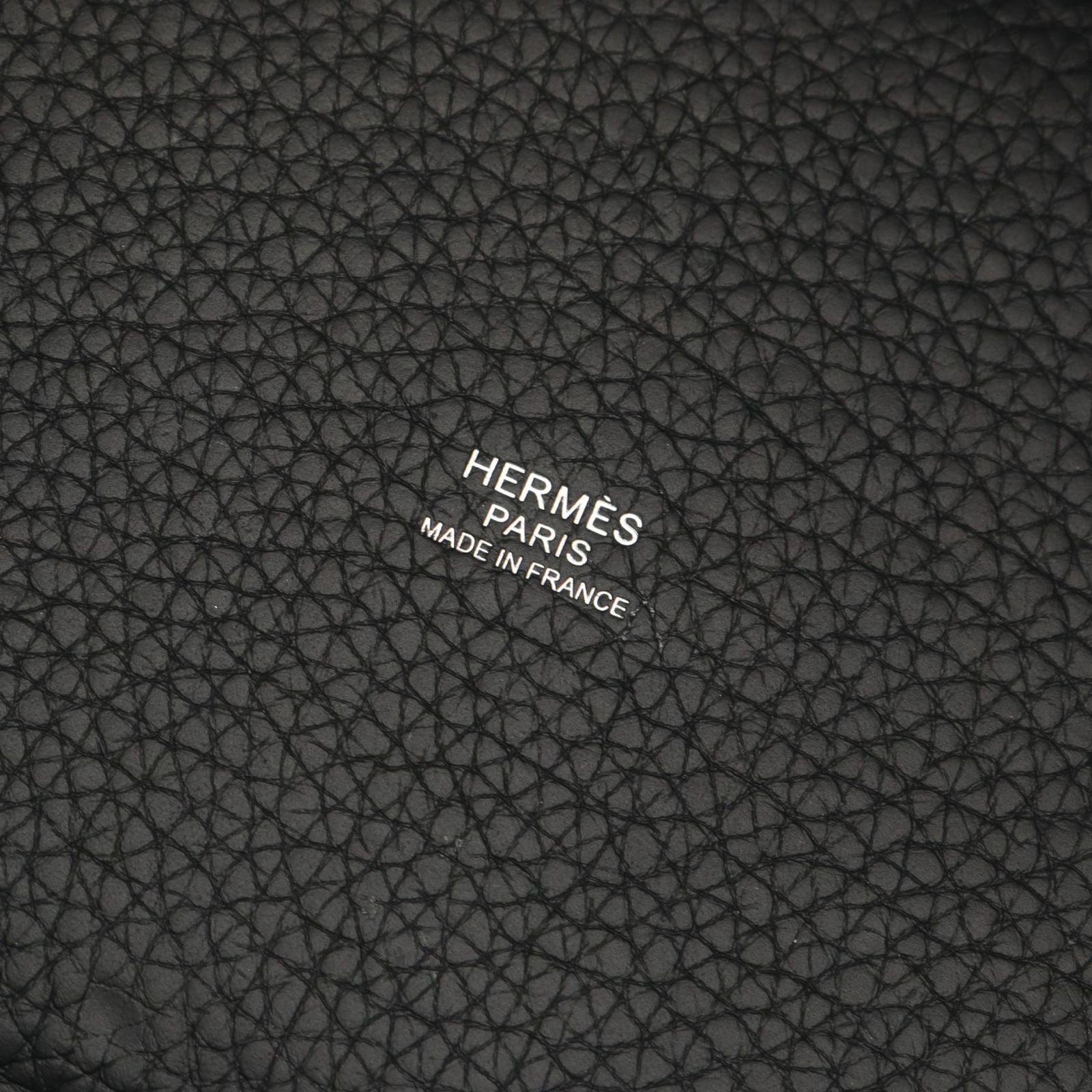 Hermes Handbag Picotin Lock PM Black Leather — view 4