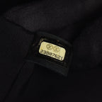 Chanel Shoulder Bag Boy Large Chest Blanc Black Caviar Leather Boy Chain — view 5