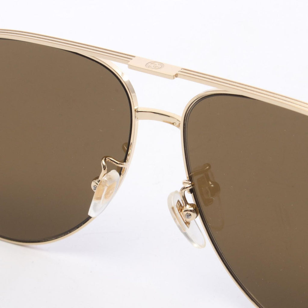 Gucci Sunglasses Eyewear Gold — view 6
