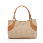 Gucci Tote GG Canvas Beige Handbag