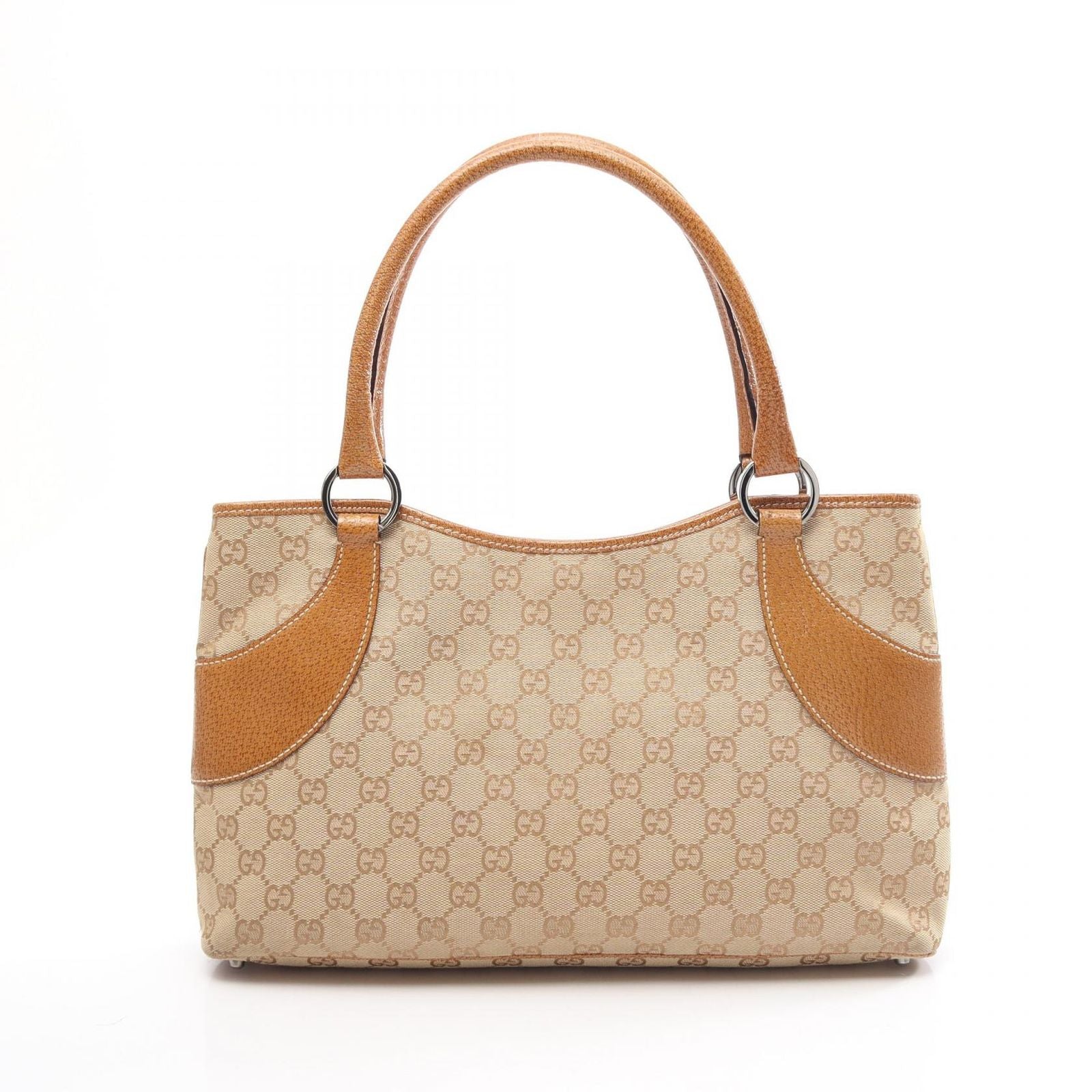 Gucci Tote GG Canvas Beige Handbag