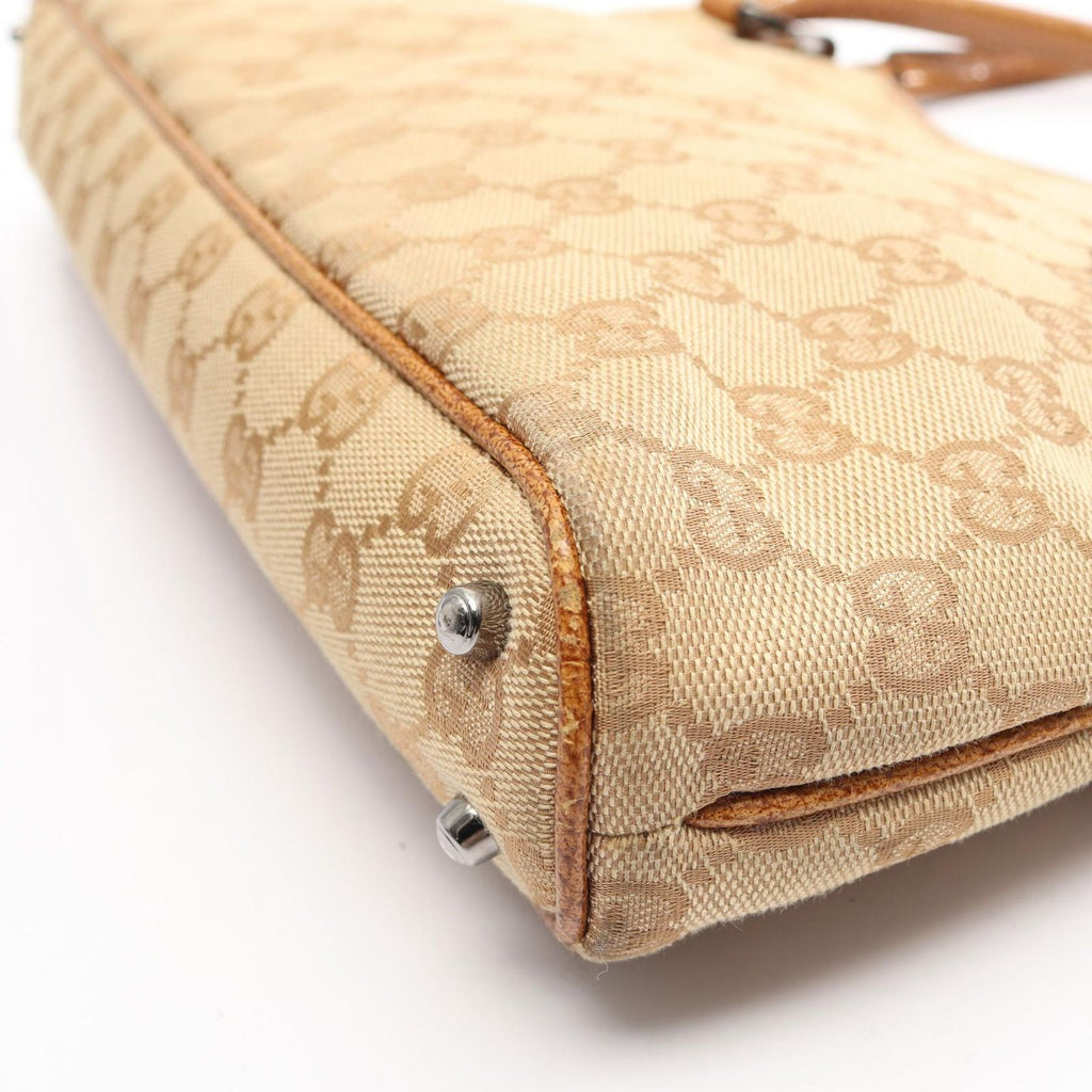 Gucci Tote GG Canvas Beige Handbag — view 6