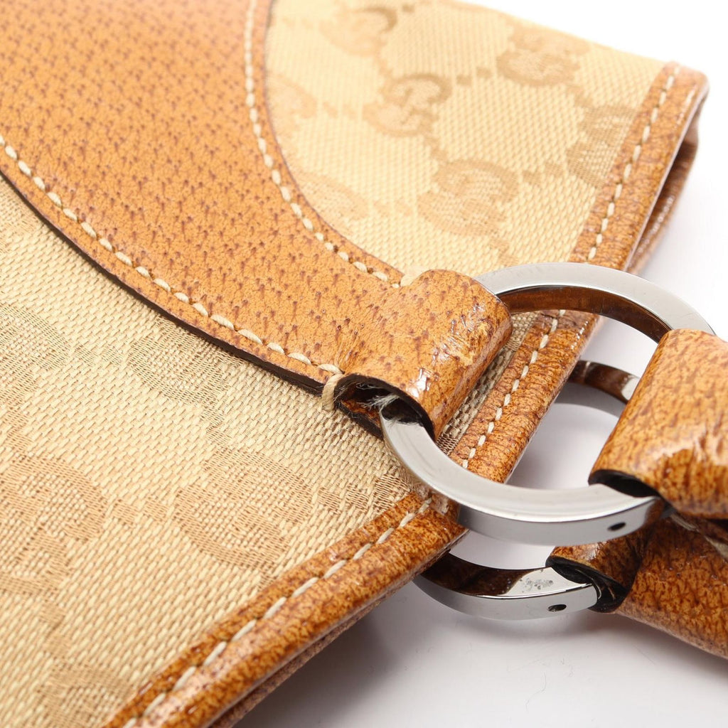 Gucci Tote GG Canvas Beige Handbag — view 9