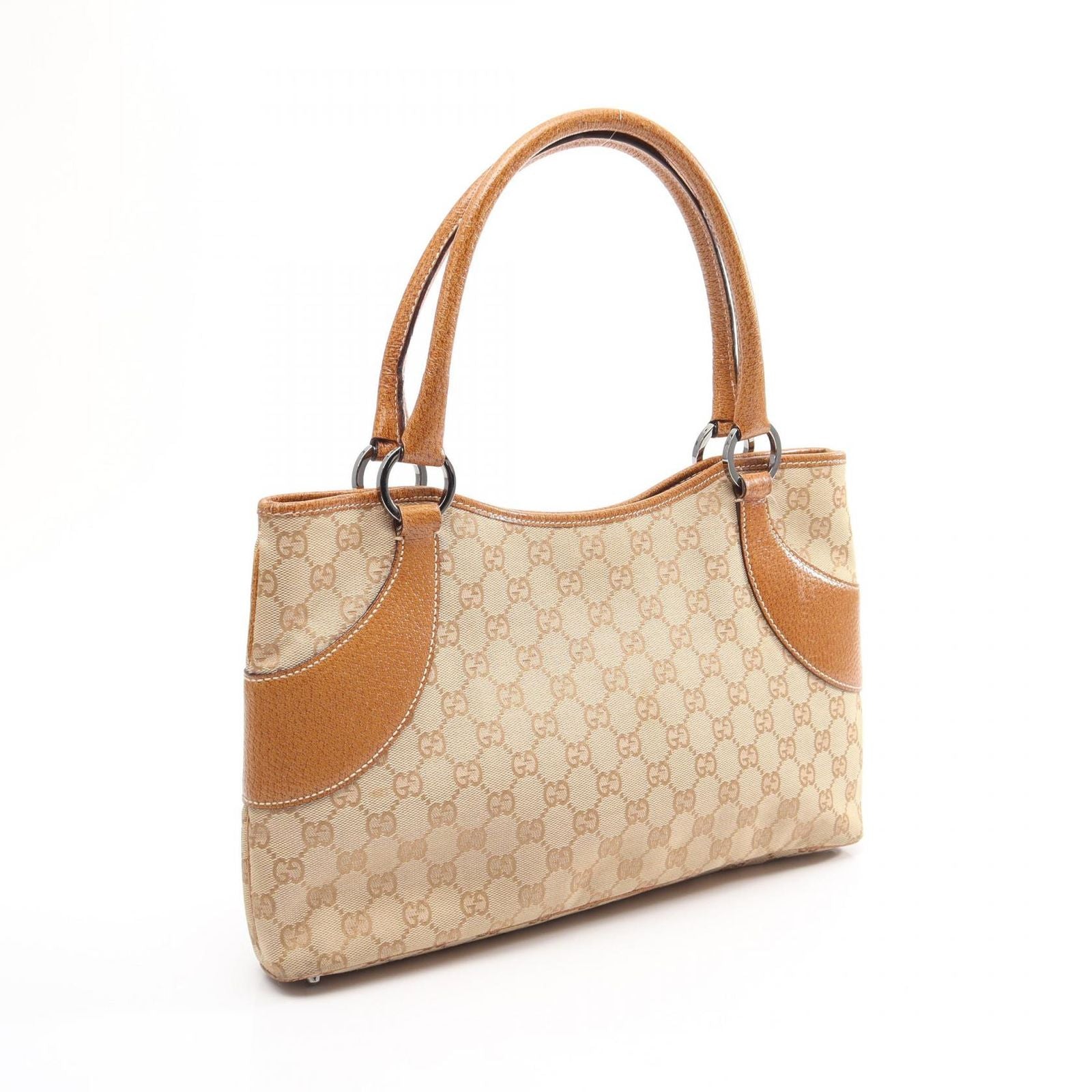 Gucci Tote GG Canvas Beige Handbag — view 2