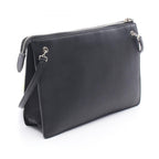 Fendi Shoulder Bag Bugs Mon Star Black Leather — view 2
