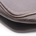 Gucci Shoulder Bag Dark Brown Leather — view 9