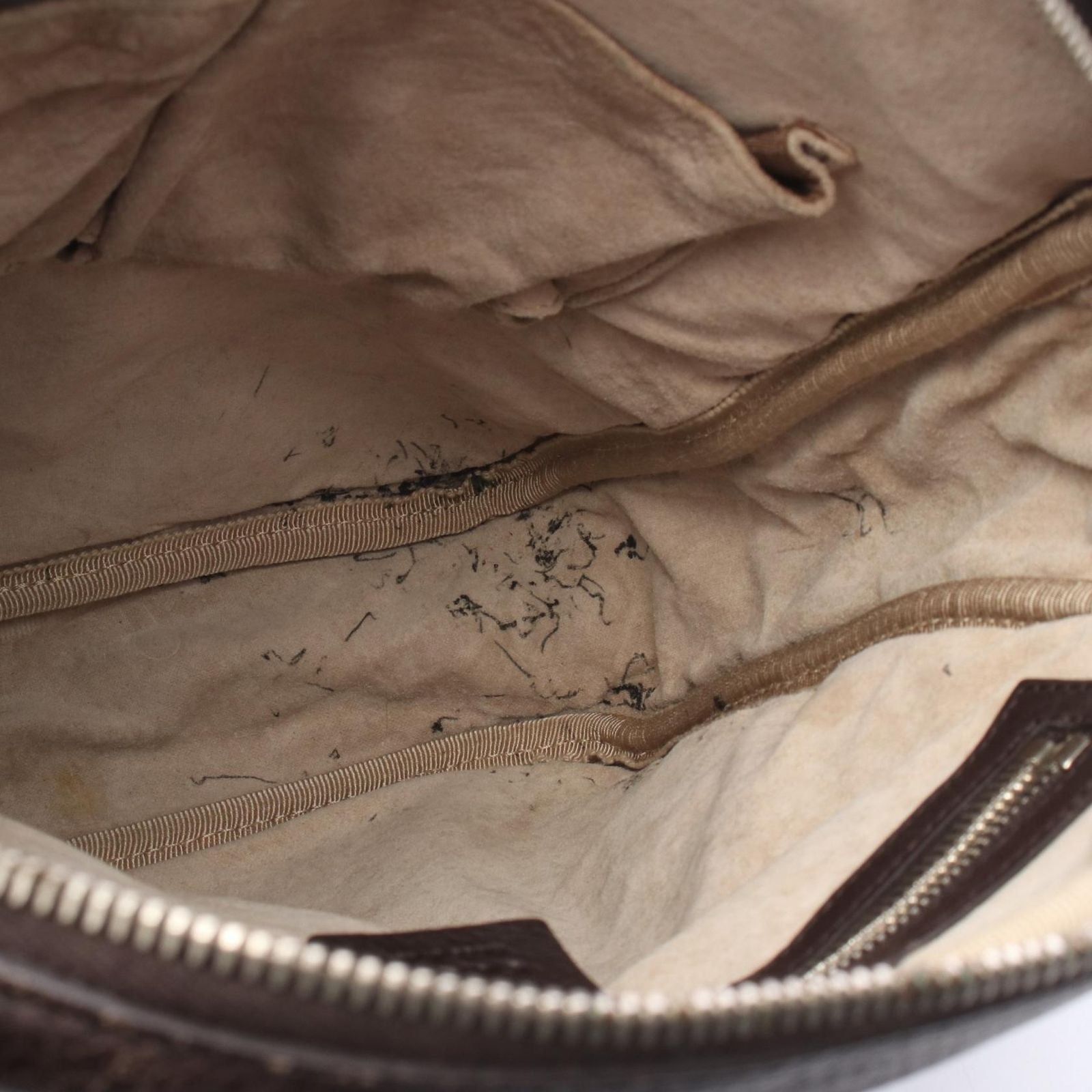 Gucci Shoulder Bag Dark Brown Leather — view 6