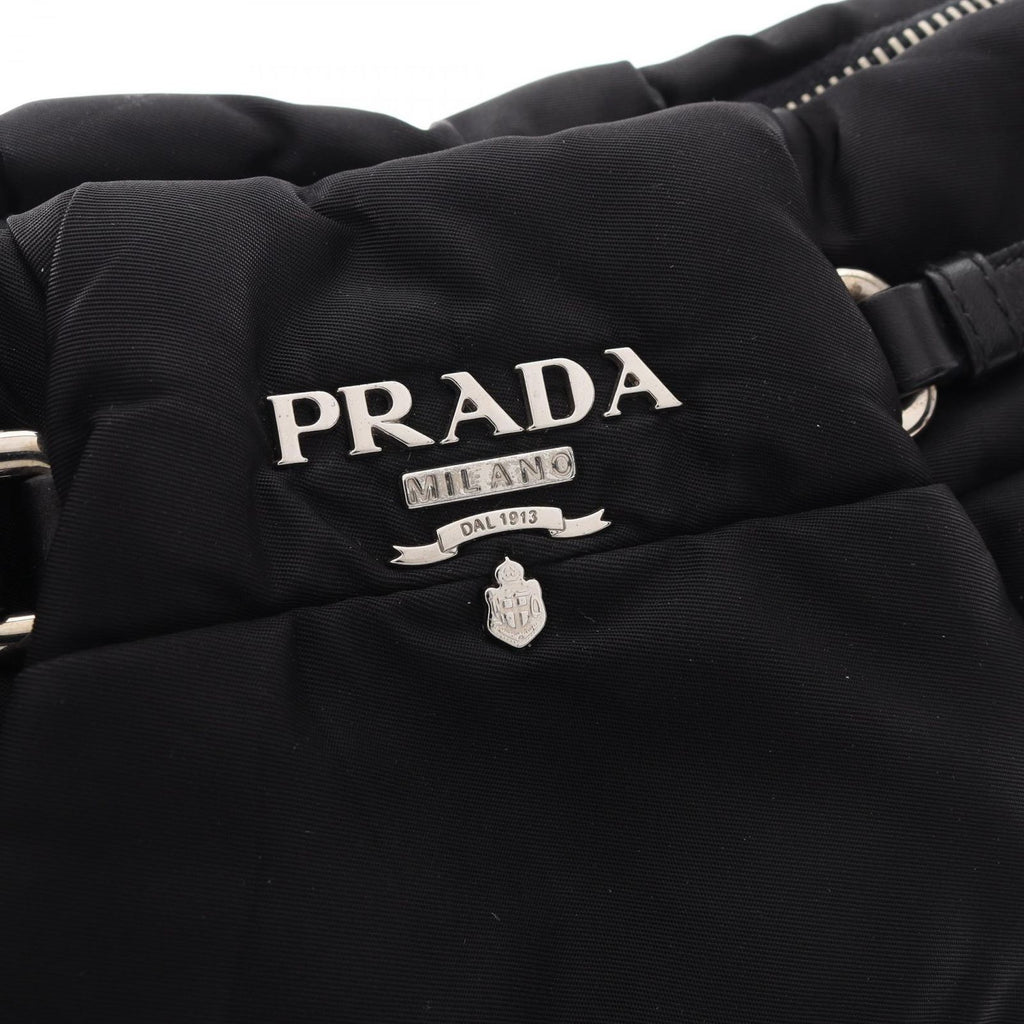 Prada Shoulder Bag Tessuto Micro Black Nylon — view 5