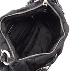 Prada Shoulder Bag Tessuto Micro Black Nylon — view 3