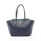 Gucci Tote Swing Blue Leather