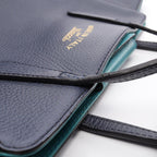 Gucci Tote Swing Blue Leather — view 8
