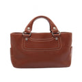 Celine Handbag Boogie Bag Brown Leather