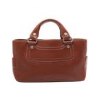 Celine Handbag Boogie Bag Brown Leather