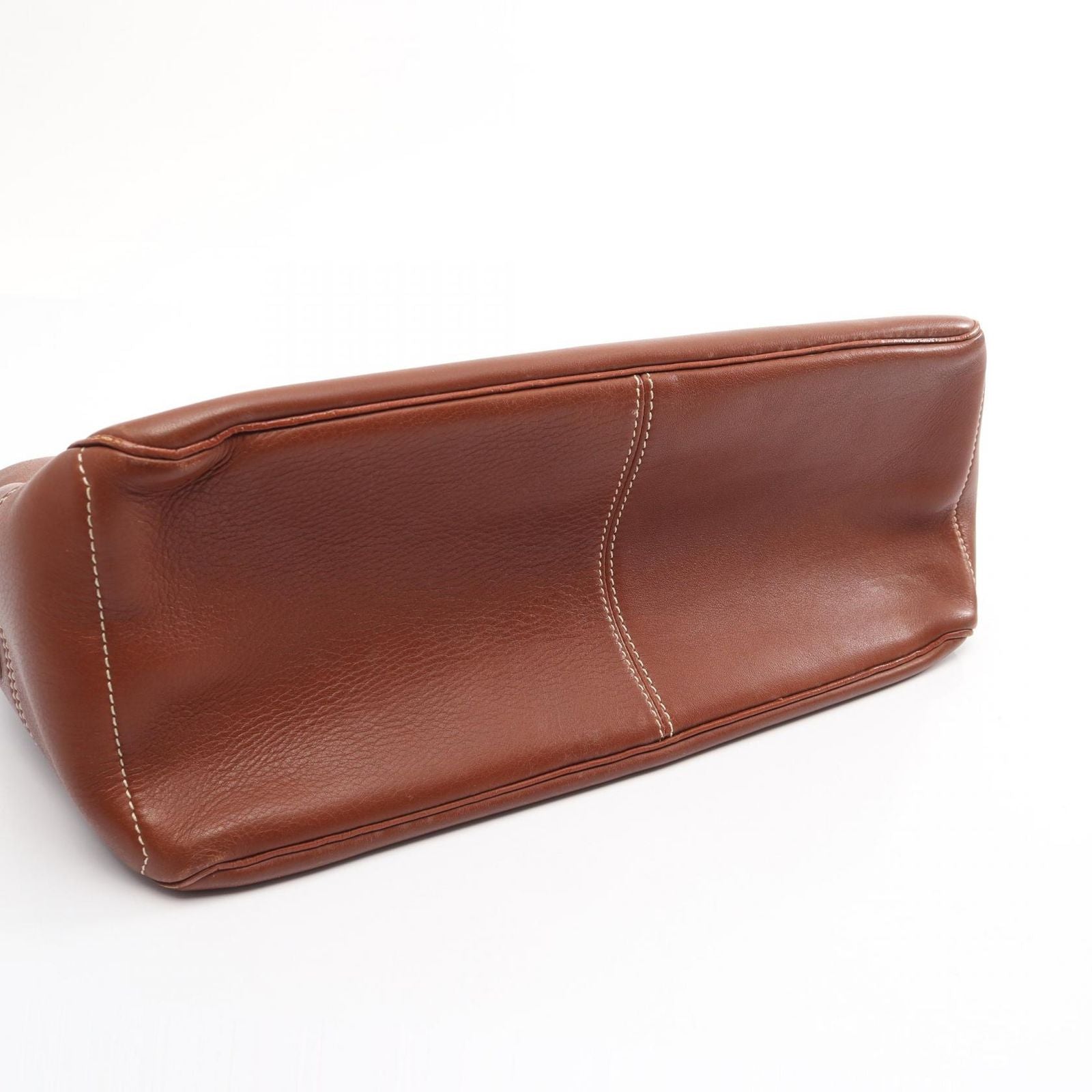 Celine Handbag Boogie Bag Brown Leather — view 8