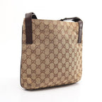 Gucci Shoulder Bag GG Canvas Beige Brown — view 2