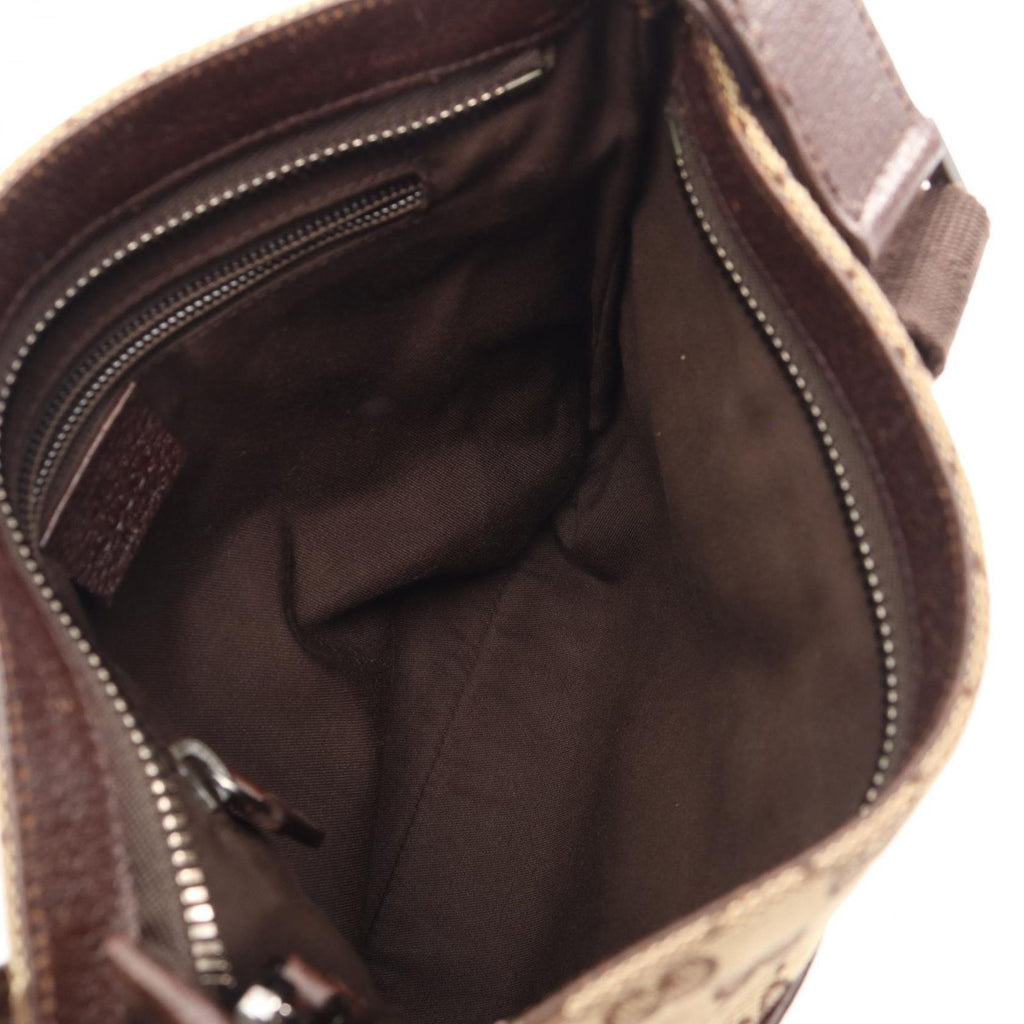 Gucci Shoulder Bag GG Canvas Beige Brown — view 3