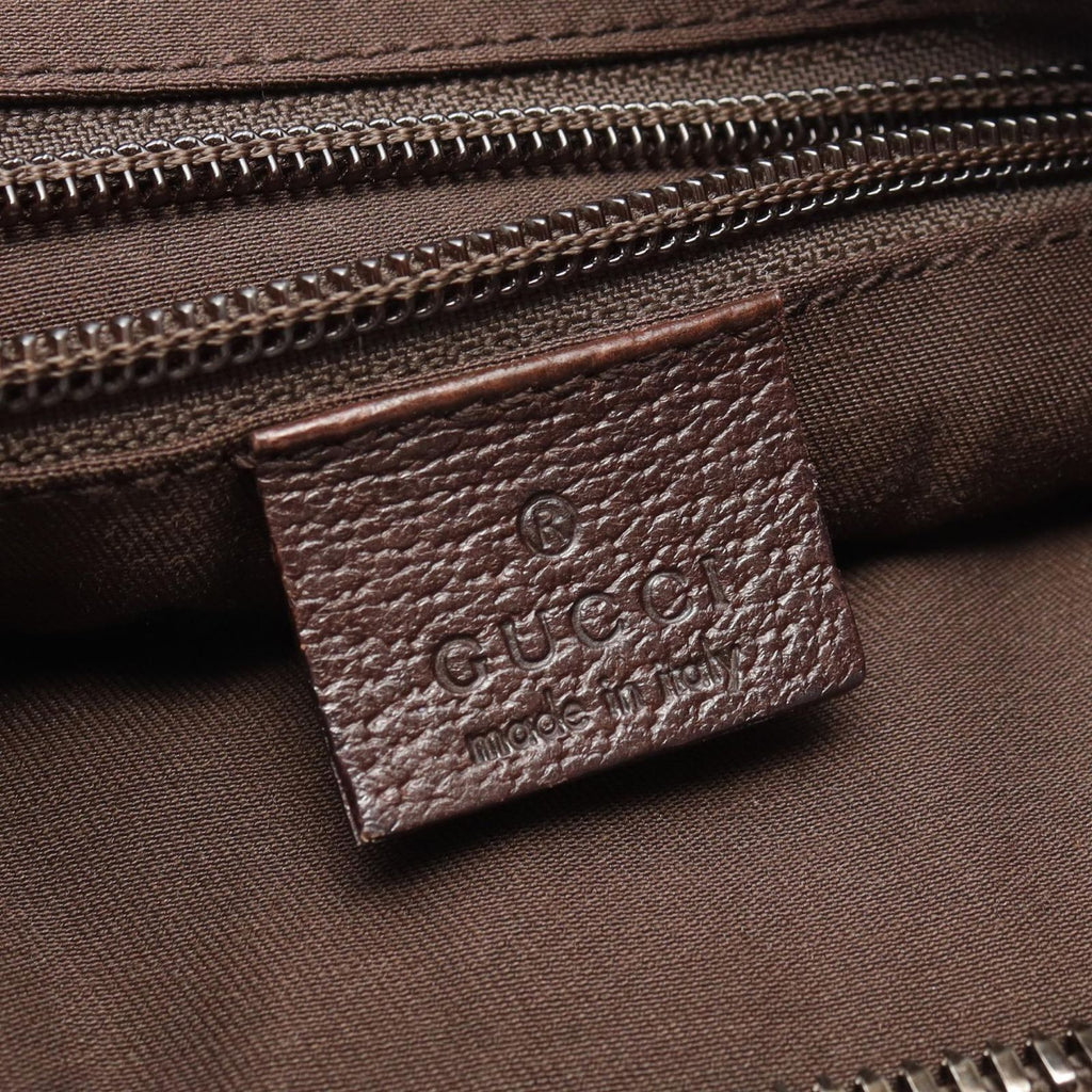 Gucci Shoulder Bag GG Canvas Beige Brown — view 4