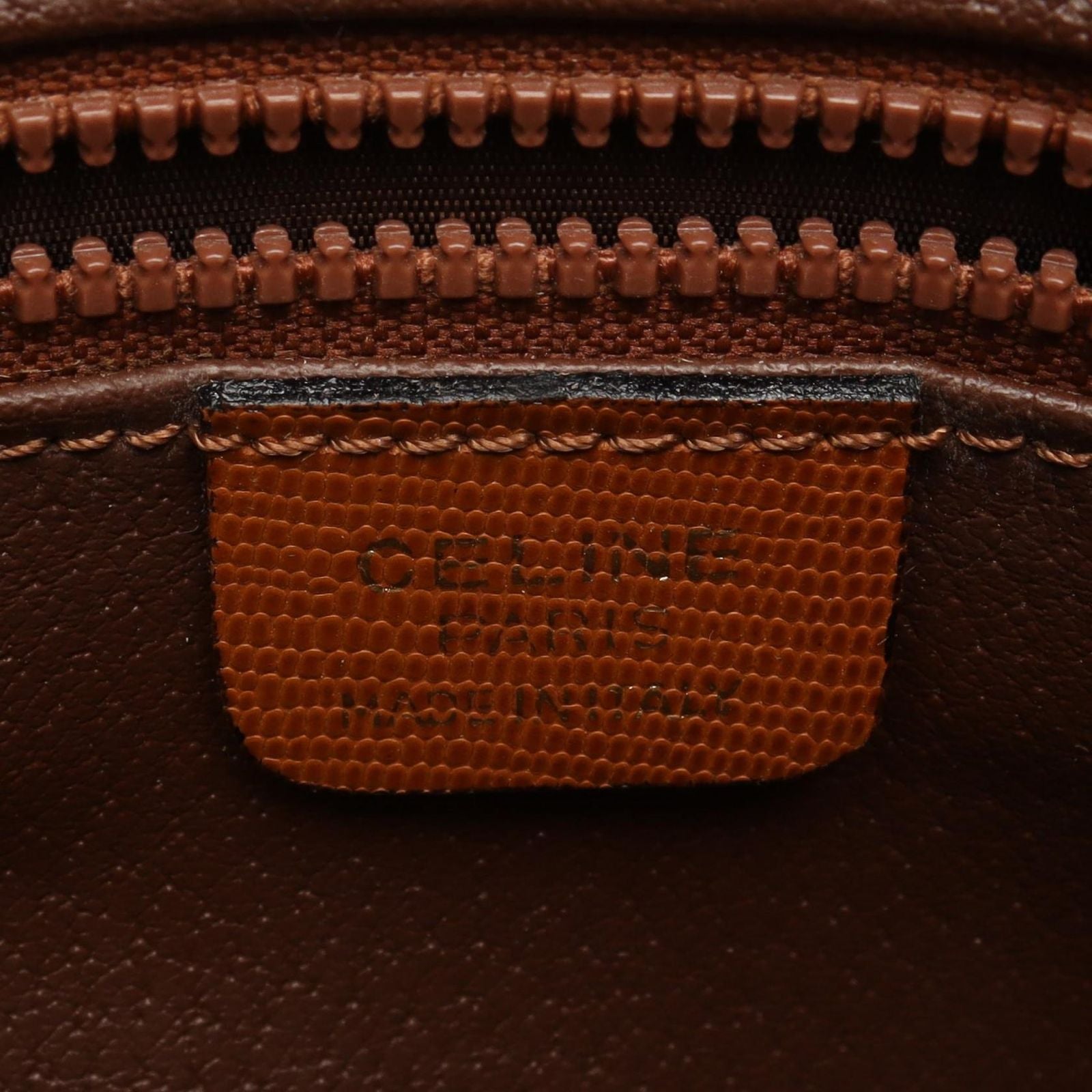 Celine Clutch Brown Leather Second — view 4