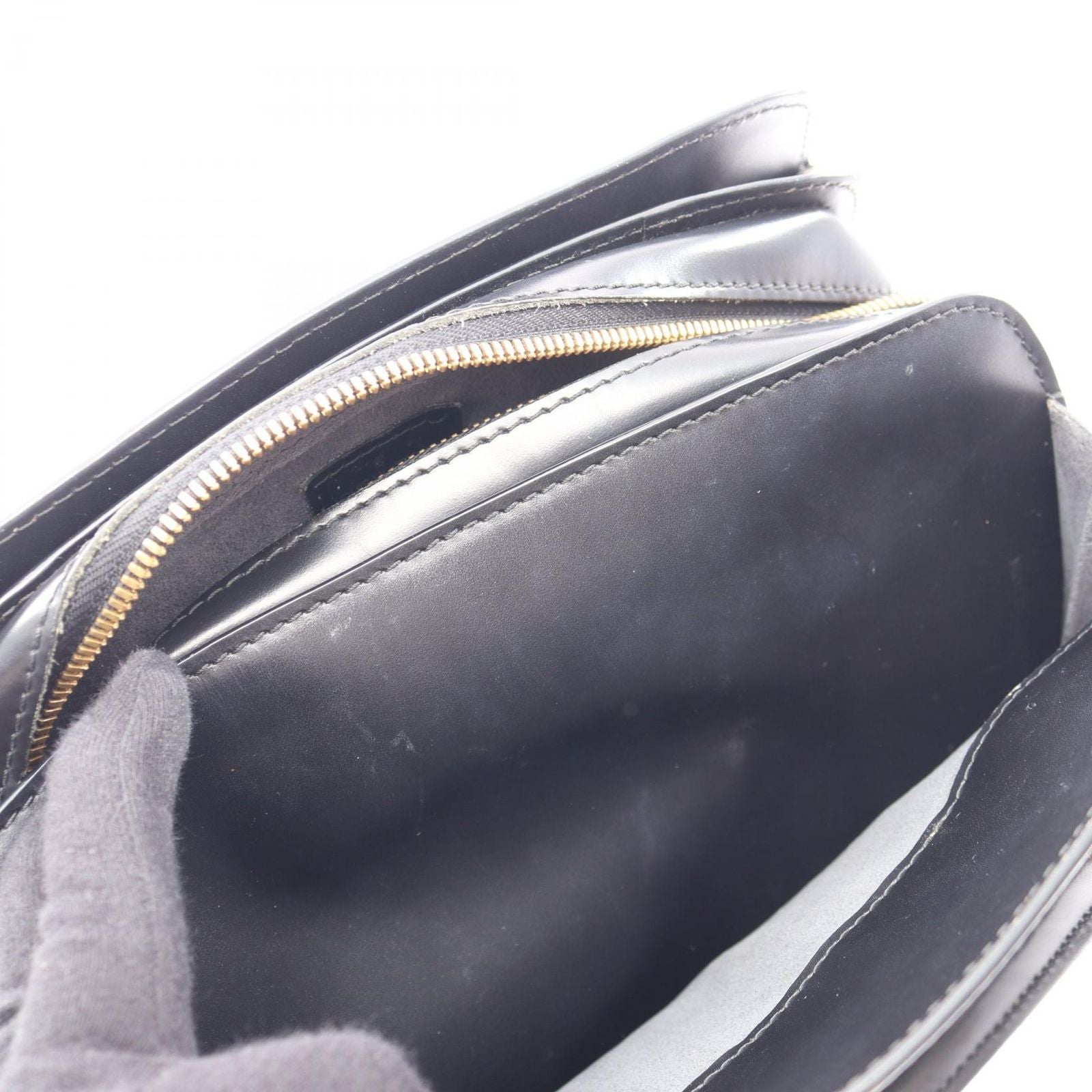 Louis Vuitton Handbag Pont Neuf Epi Noir Leather — view 6