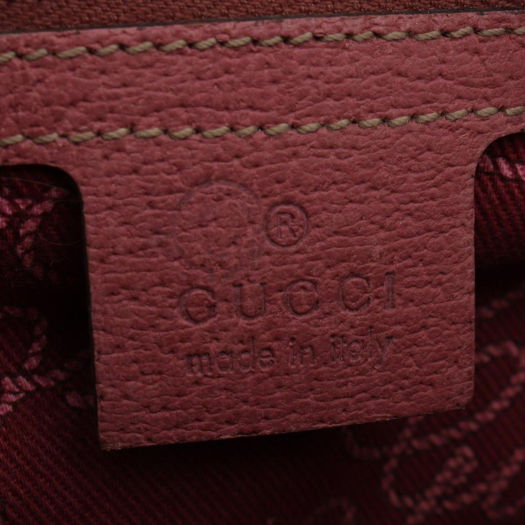 Gucci Handbag GG Canvas Beige Pink Mini Boston — view 4