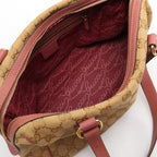 Gucci Handbag GG Canvas Beige Pink Mini Boston — view 3
