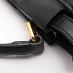 Fendi Handbag Mini Peekaboo 2-Way Black Leather — view 7