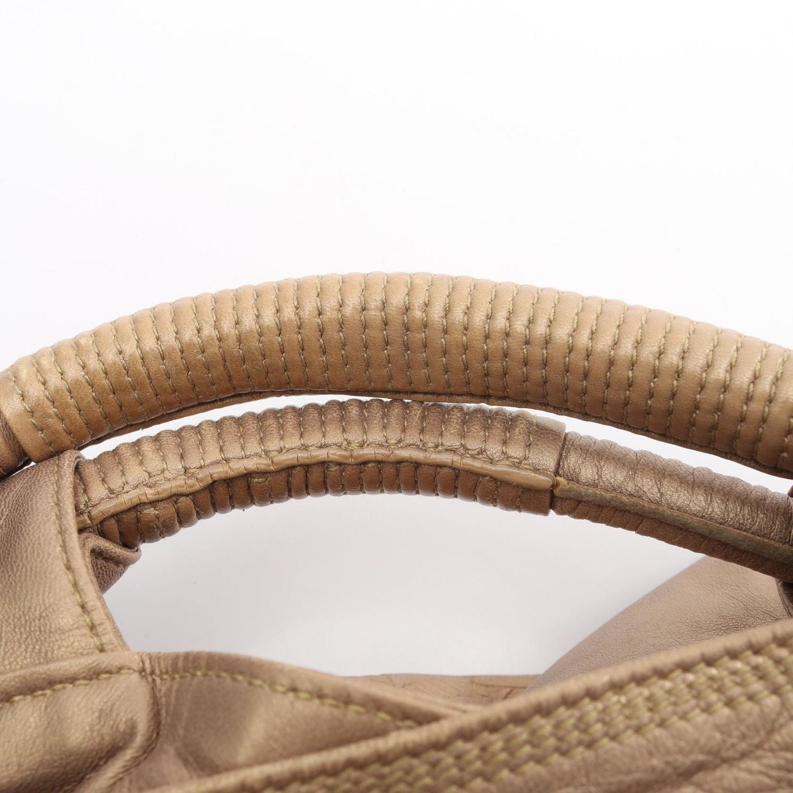 Loewe Handbag Nappa Aire Gold Leather — view 9