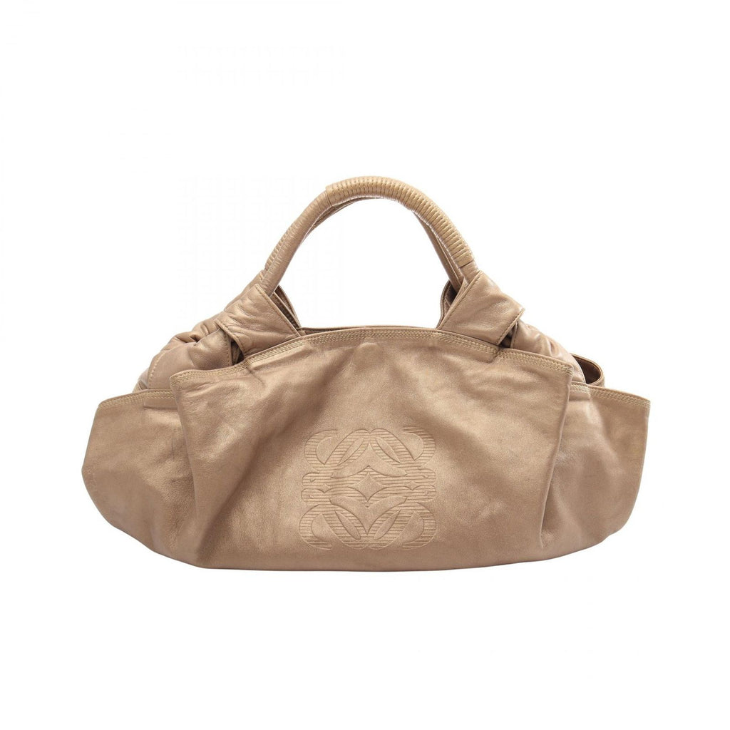 Loewe Handbag Nappa Aire Gold Leather