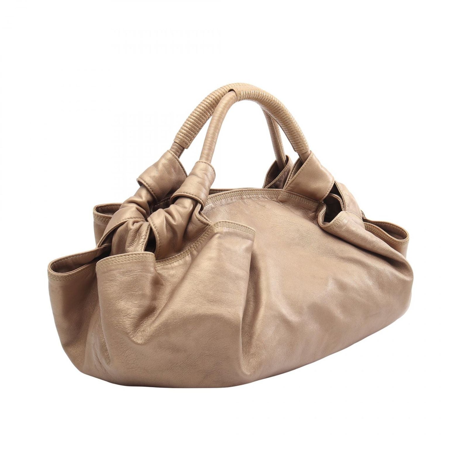 Loewe Handbag Nappa Aire Gold Leather — view 2