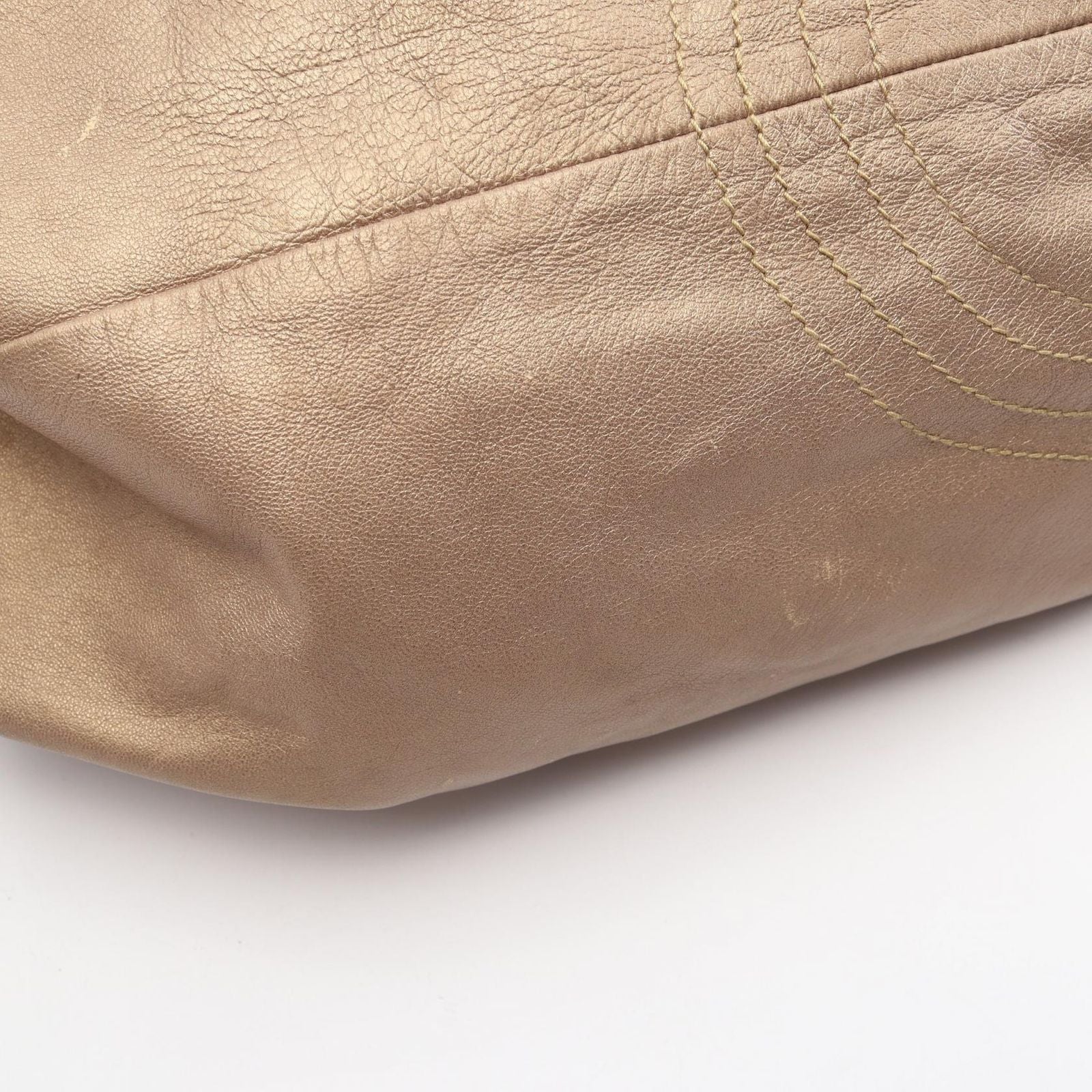 Loewe Handbag Nappa Aire Gold Leather — view 7